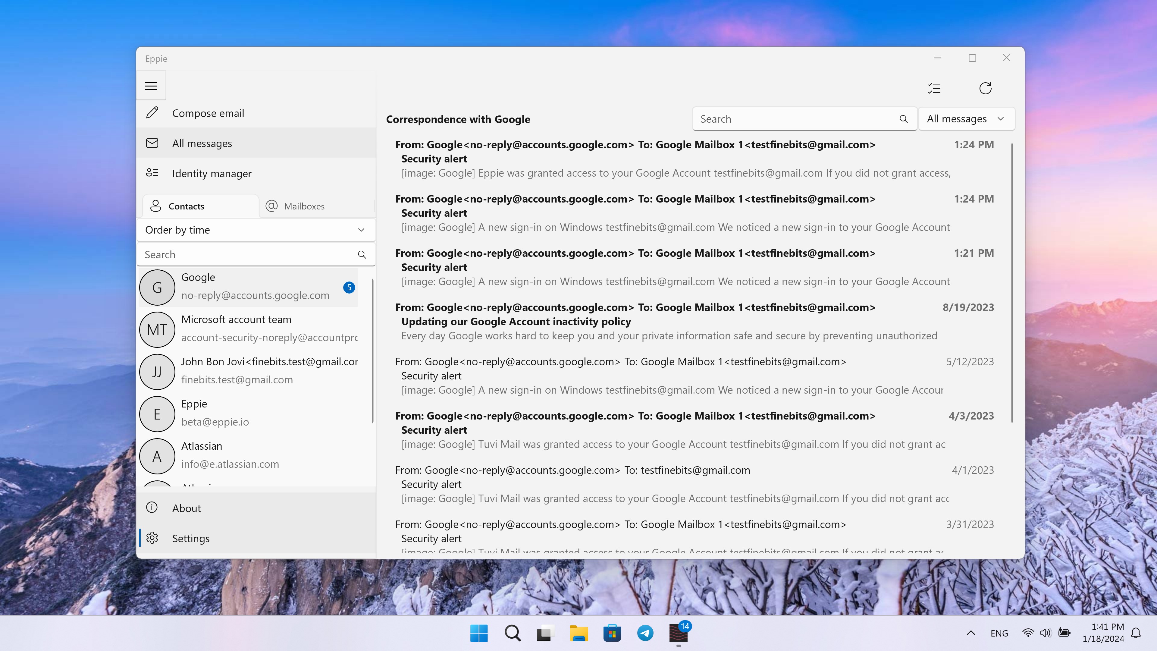 Eppie – email client for Gmail & Proton Mail screenshot