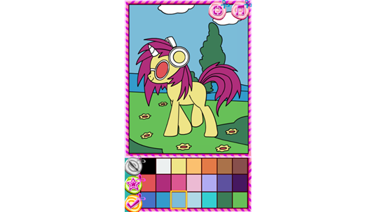 Coloring Book - Little Pony screenshot 4