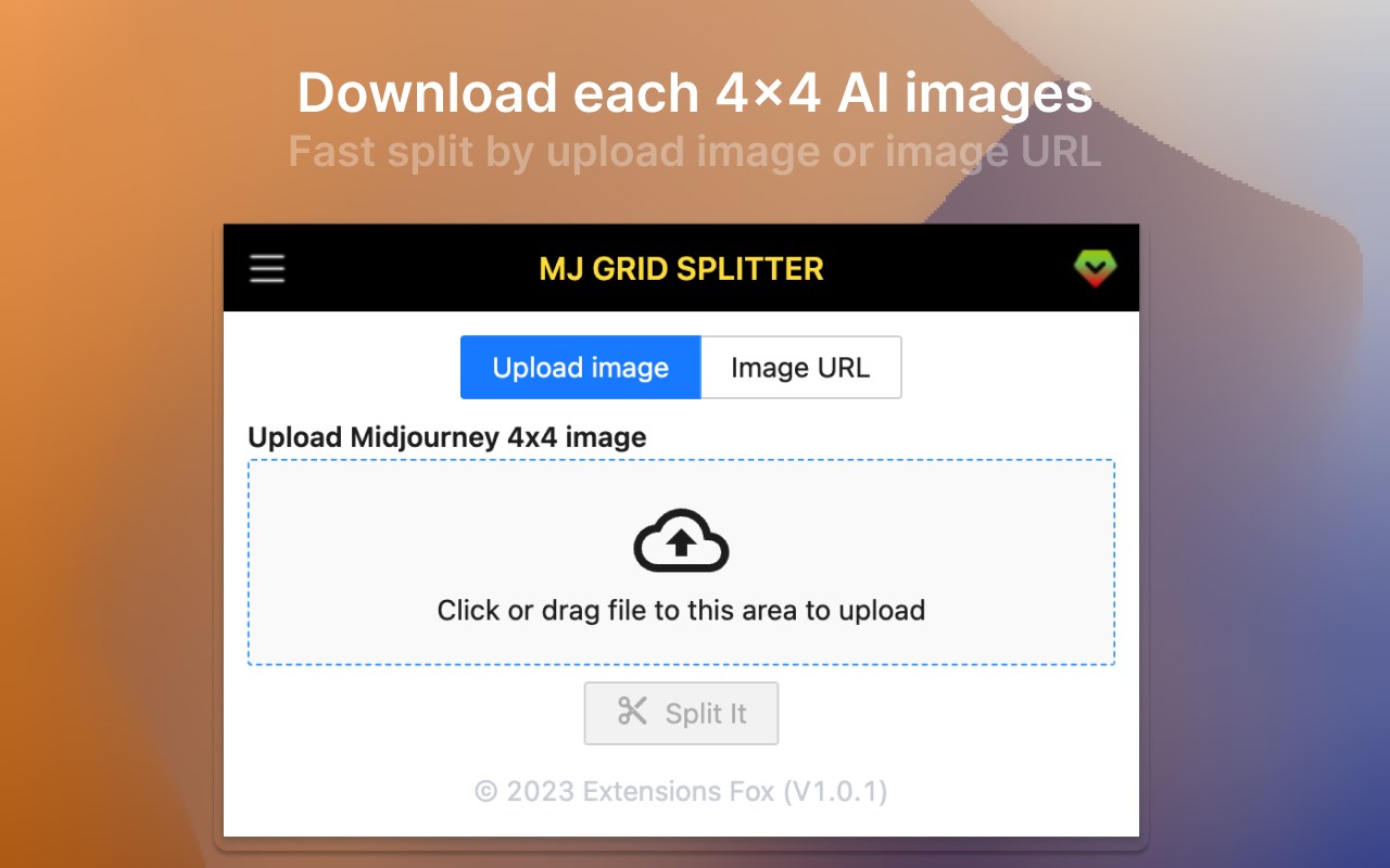 Midjourney Grid Splitter - Image Splitter