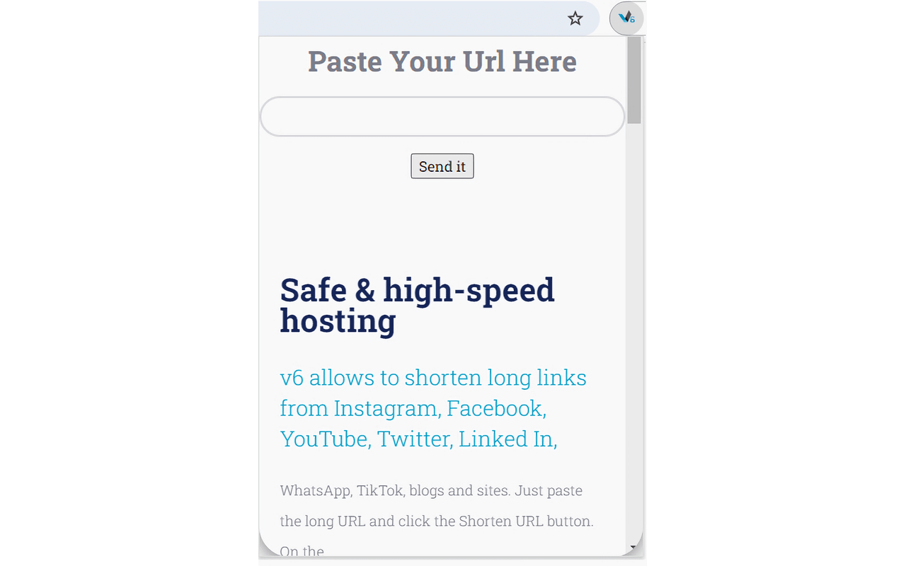 v6.ae Extension Addon Download