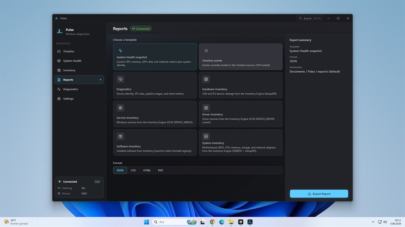 #4. Pulse Diagnostics (Windows) Bởi: Regncreative