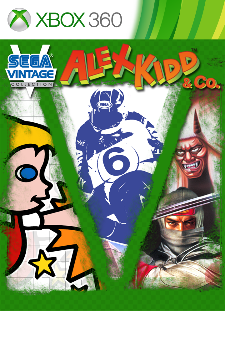 sega vintage collection alex kidd & co