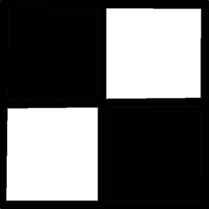 Tap Black and White Tile