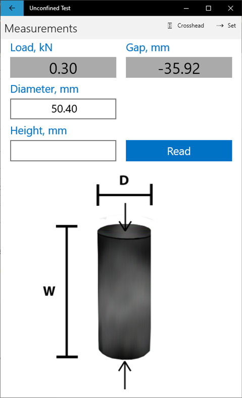 #4. Unconfined Test (Windows) 来自: Geotechnical Consulting and Testing Systems LLC