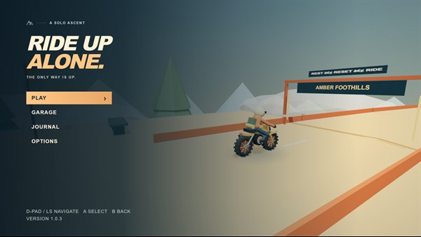 Ride Up Alone — 1