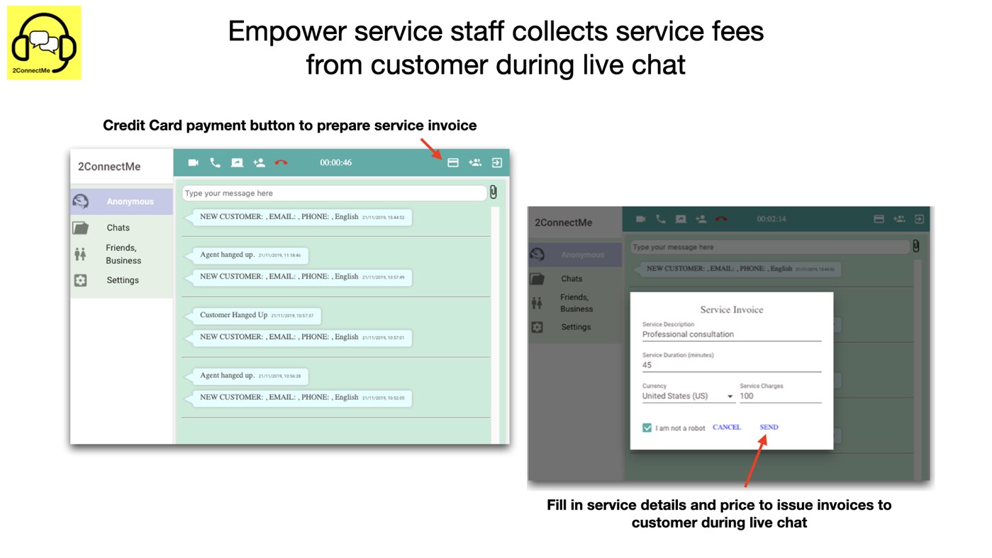 #9. ConnectMe Agent Video Chat (Windows) 由: 2CONNECTME LIMITED