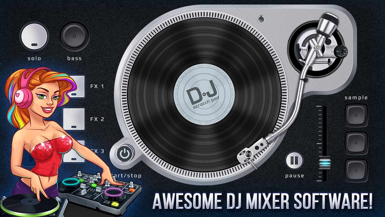 DJ Scratch Pad for Windows 10