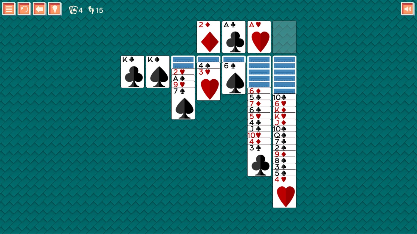 #2. Solitaire Yukon (Windows) 由: QtrlQ