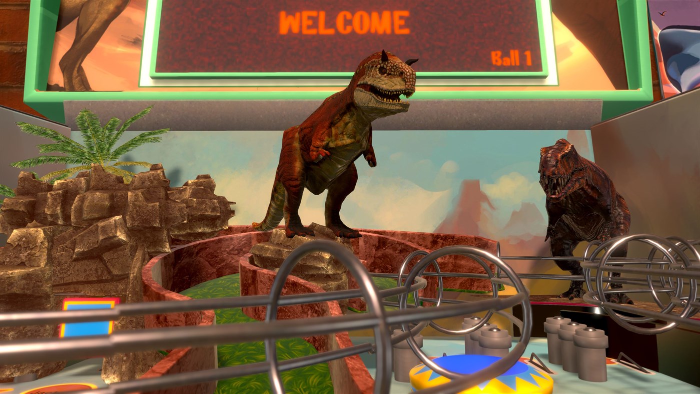 #3. Jurassic Pinball (Xbox) Podle: Super PowerUP Games