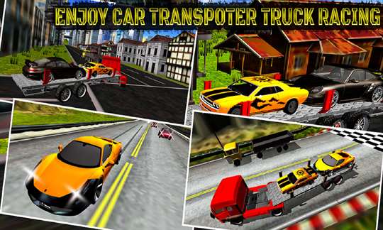 Truck Racing: Grand Car Transporter screenshot 4