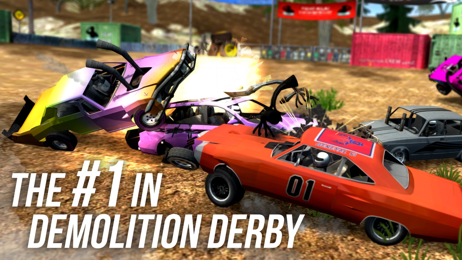 DEMOLITION DERBY CRASH RACING - Play Demolition Derby Crash Racing