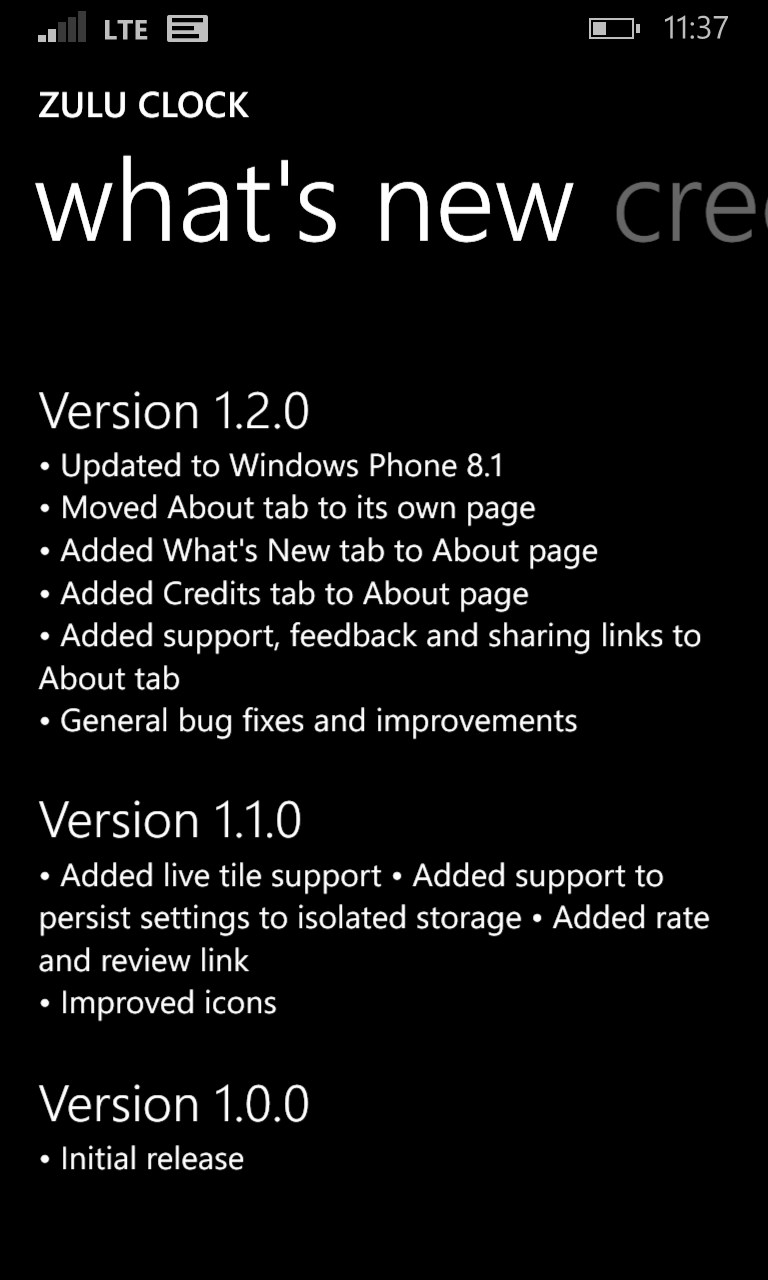 Zulu Clock for Windows 10