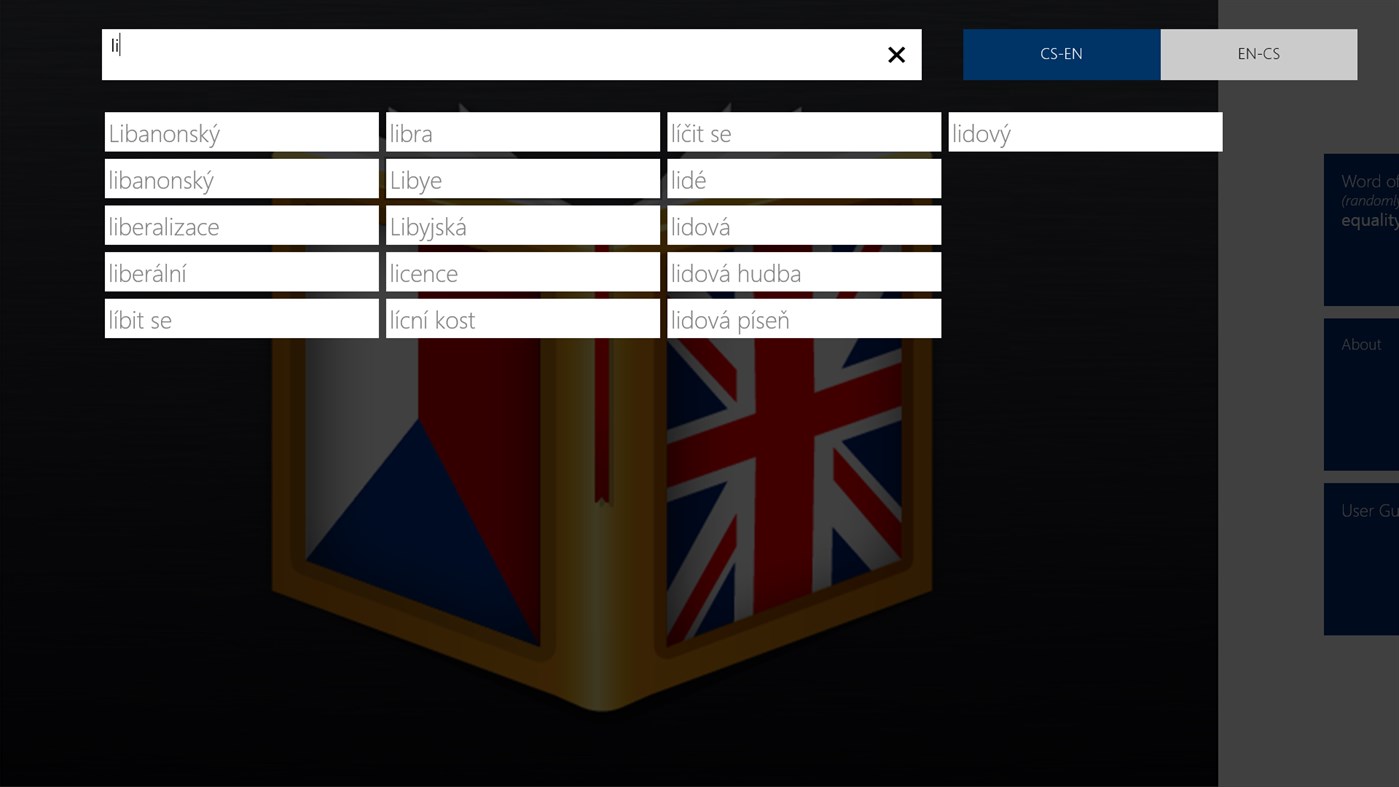 #1. Czech<>English Dictionary (Windows) Podle: CODORE OOD