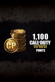 1,100 Call of Duty®: WWII Points — 1