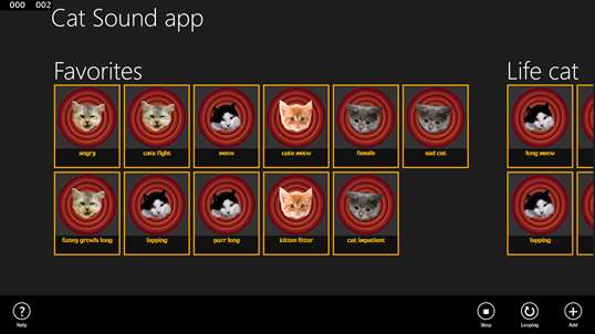 Cat Sound app screenshot 1