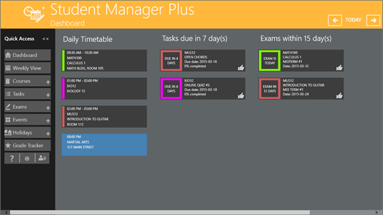 Student Manager Plus screenshot 1