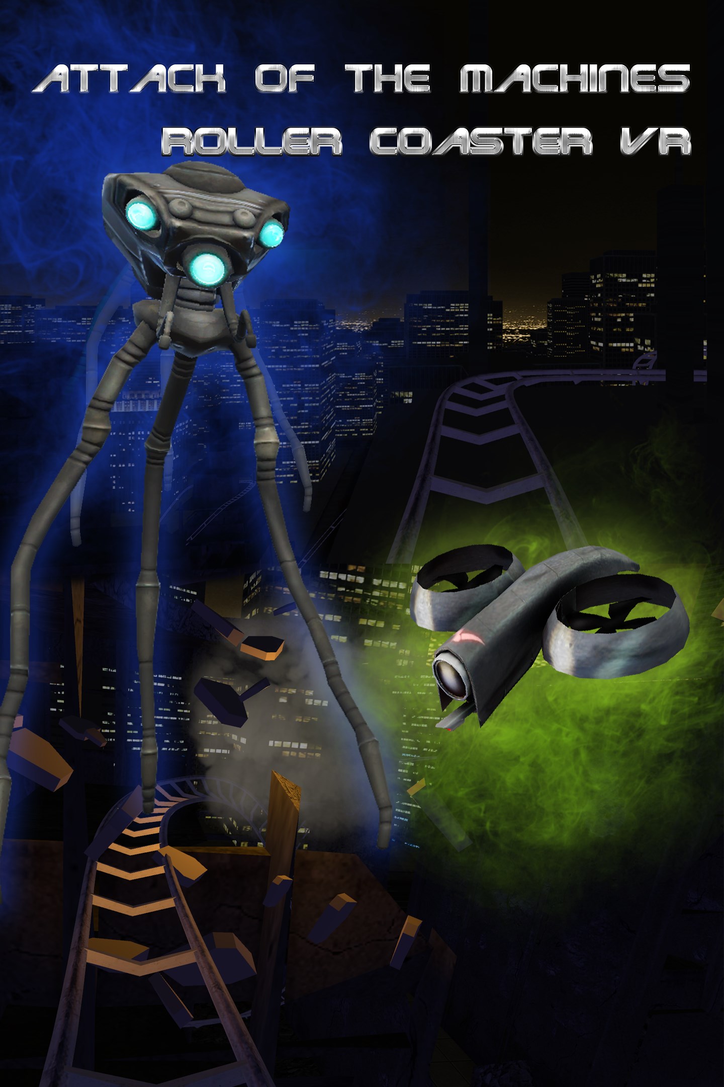 Attack of the Machines Roller Coaster VR