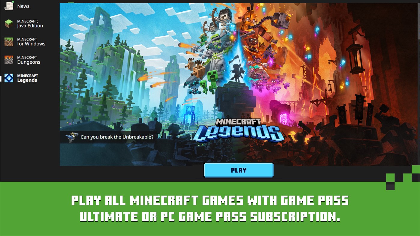 #2. Minecraft Launcher (Windows) بواسطة: Microsoft Studios