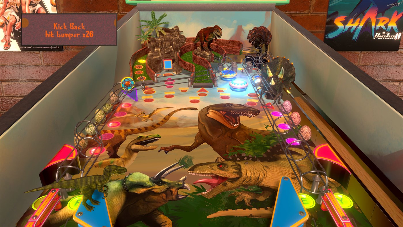 #5. Jurassic Pinball (Xbox) Podle: Super PowerUP Games