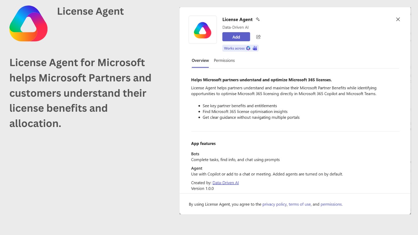 License Agent preview 1