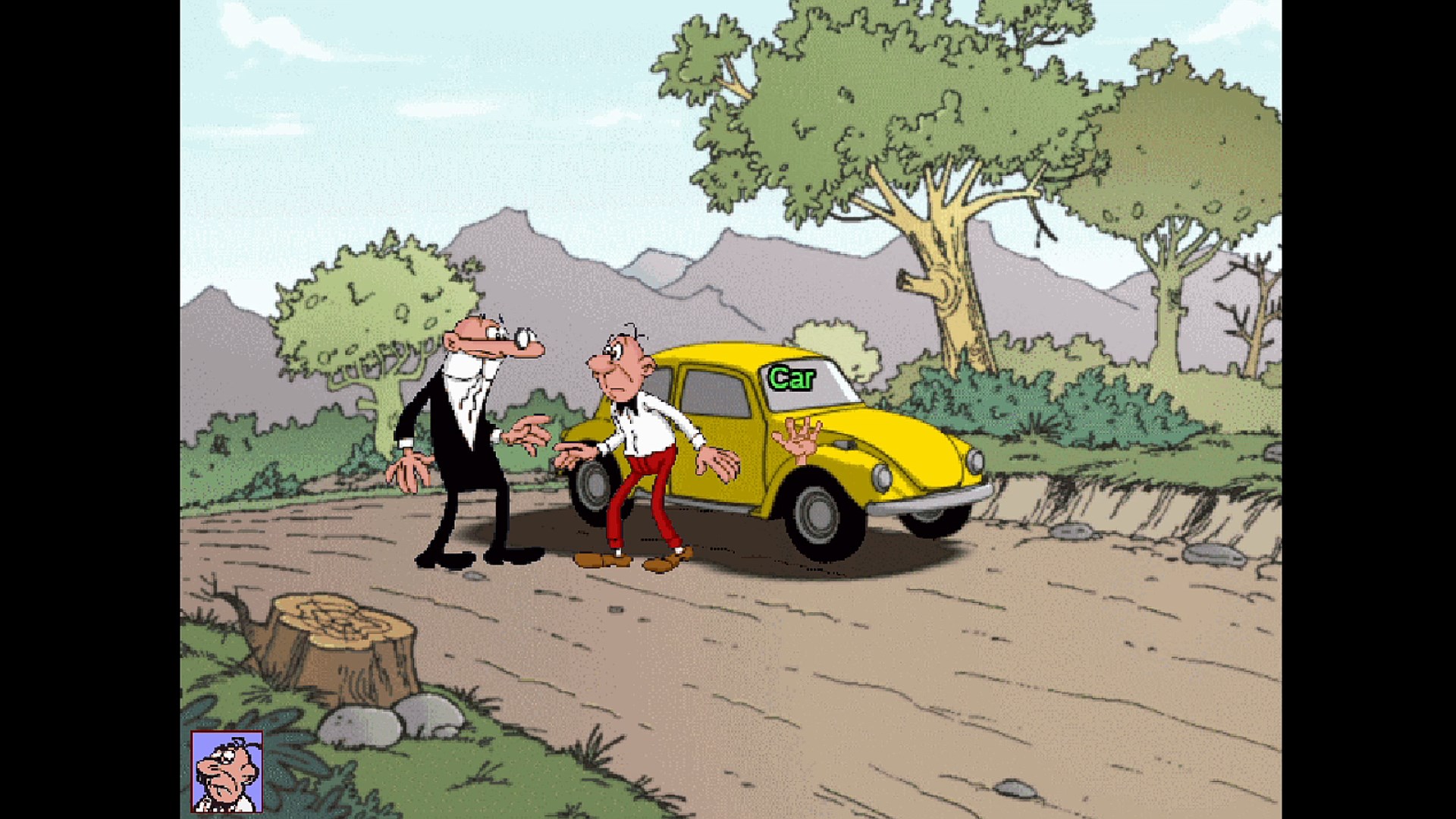 充滿復古風味的遊戲介面與對話框