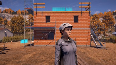 Construction Simulator - Year 1 Season Pass Helmet — скриншот 1