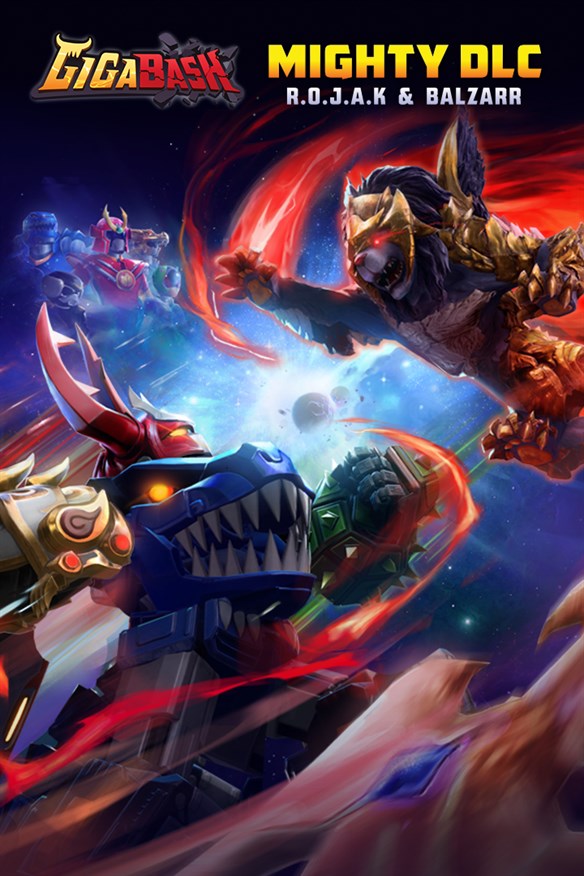 GigaBash - Mighty DLC: R.O.J.A.K & Balzarr Xbox Series X|S and Xbox One cover art