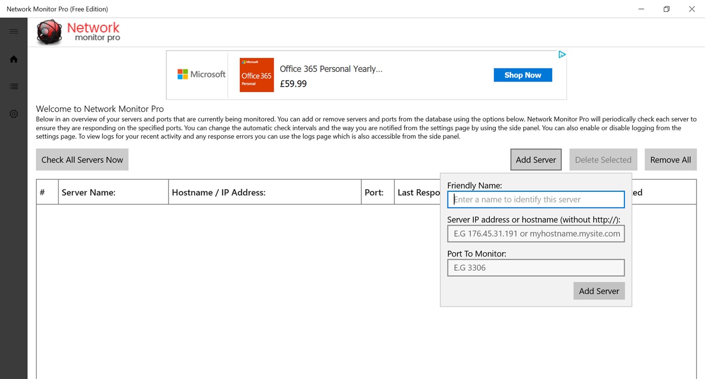#2. Network Monitor Pro (Free Edition) (Windows) 由: TheCod3r Software