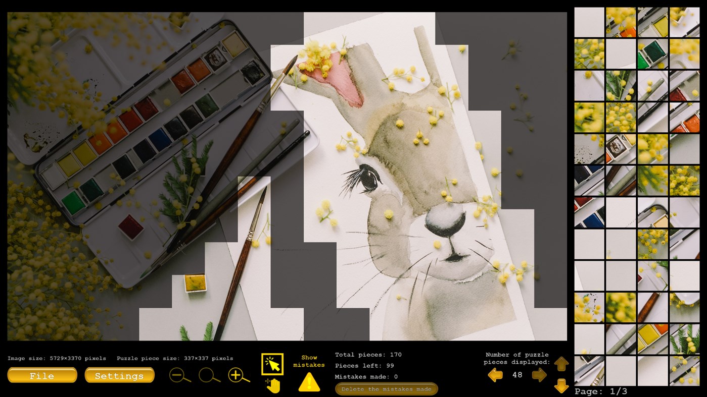 #1. My Simple Puzzle (Windows) 由: Tavlykaev Rinat