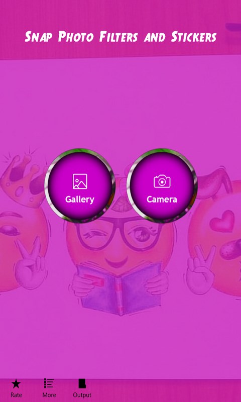 snap photo filters and stickers