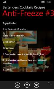 Bartenders Cocktails Recipes screenshot 3