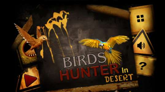 Birds Hunter In Desert screenshot 1