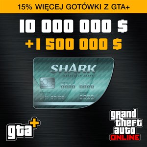 GTA+: Pacote de Dinheiro Megalodonte (Xbox Series X|S)