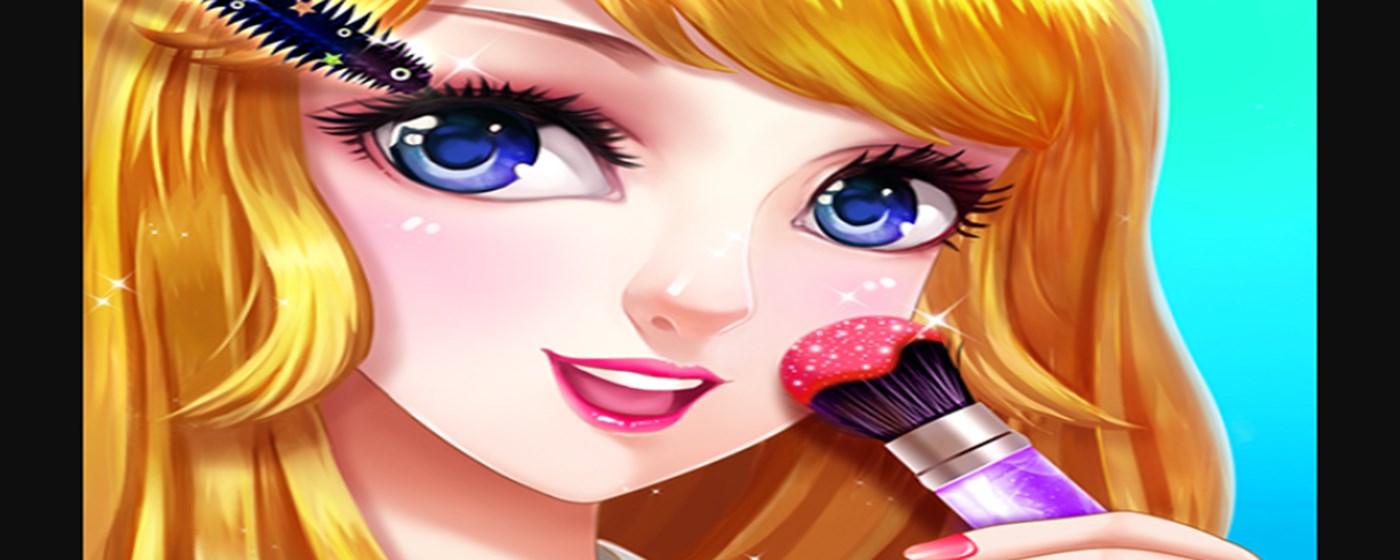 Anime Girls Fashion Makeup Game marquee promo image