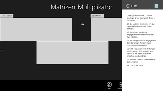 Matrix-Mult screenshot 2