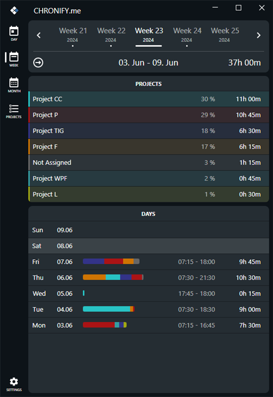 #3. CHRONIFY.me (Windows) بواسطة: buma software