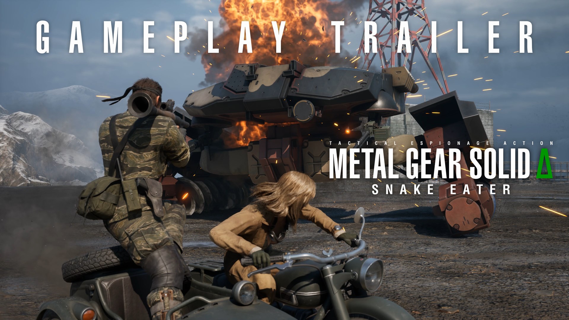 METAL GEAR SOLID Δ: SNAKE EATER - Gameplay Trailer