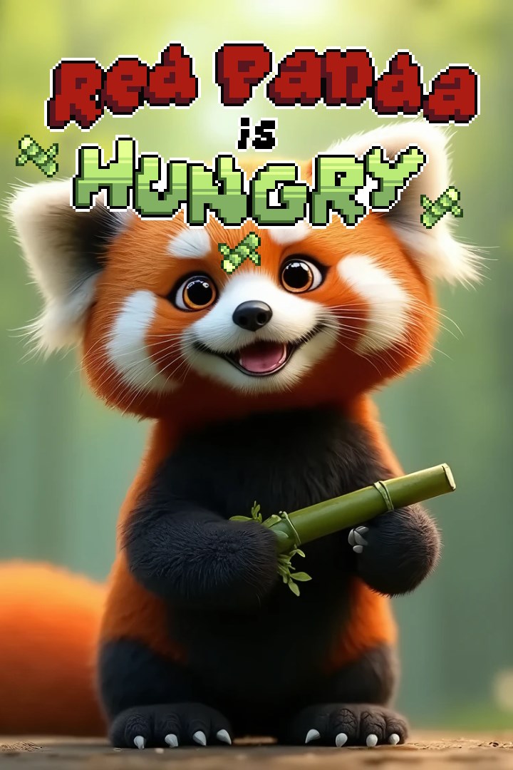 Red Panda is Hungry