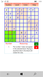 SudokuMe screenshot 2