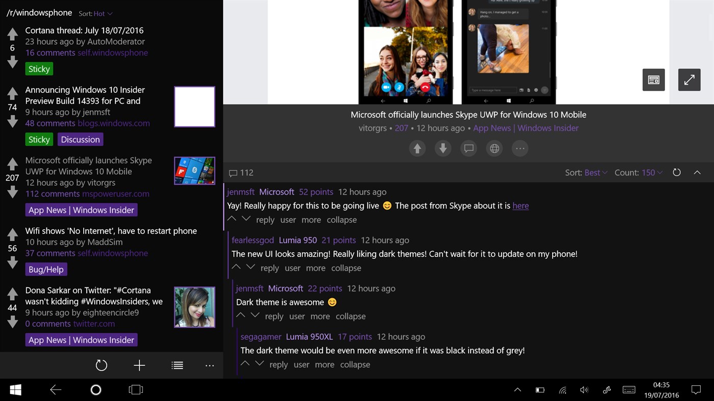 #3. Reddunt (Windows) 由: SalvatoreDev