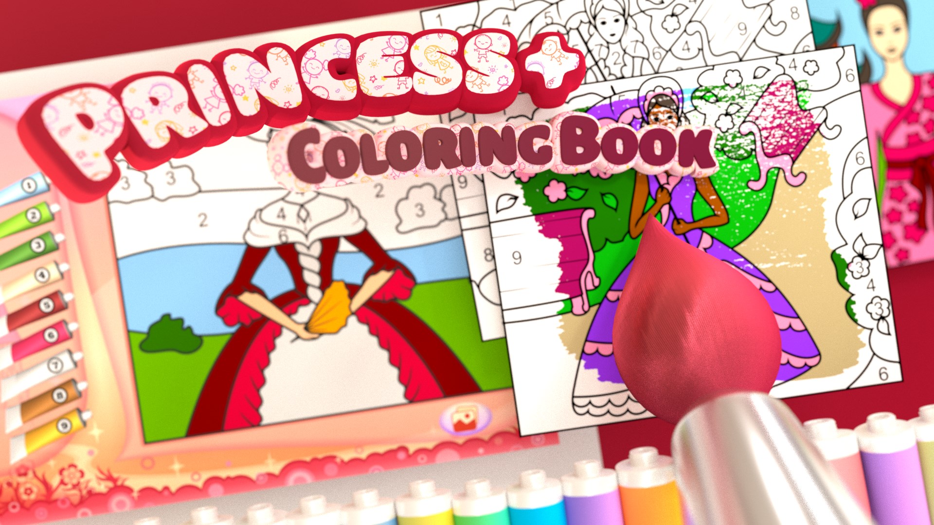 Pretty Princess Coloring Book Xbox