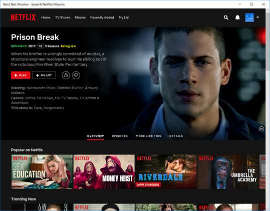 Best Net Moives - Search Netflix Moives screenshot 2