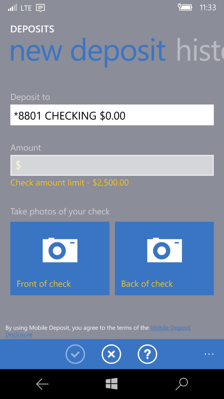 Wings Financial for Windows 10 Mobile