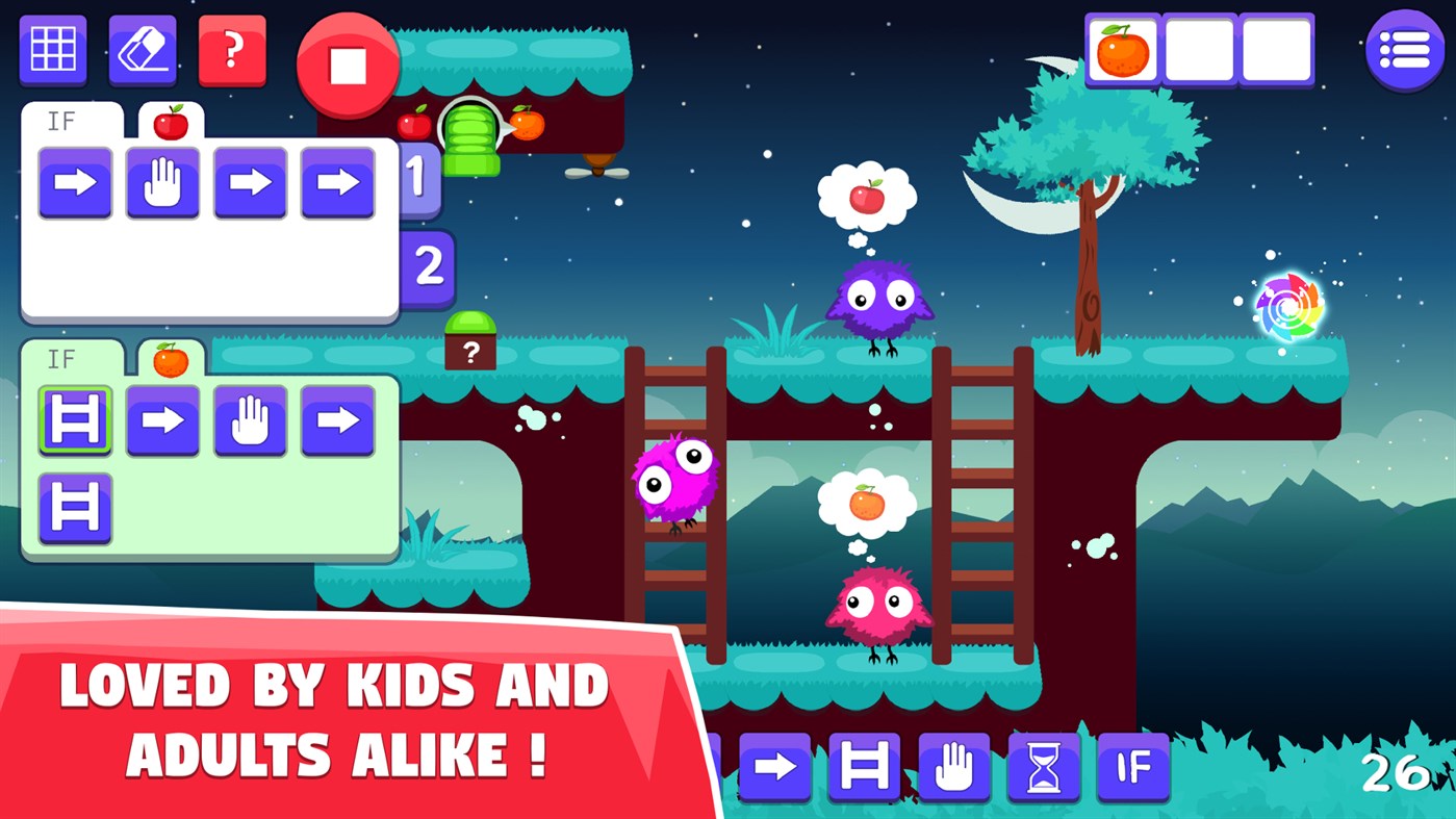 #6. Code Adventures : Coding Puzzles For Kids (Windows) 由: Cyborc Games