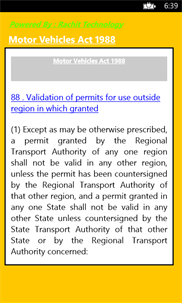 Motor Vehicles Act 1988 screenshot 4