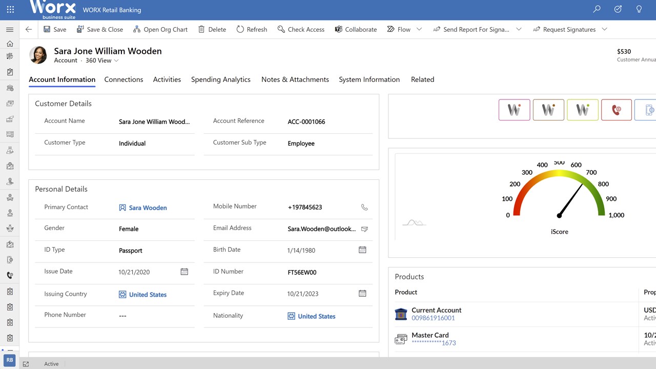 Worx Banking Suite