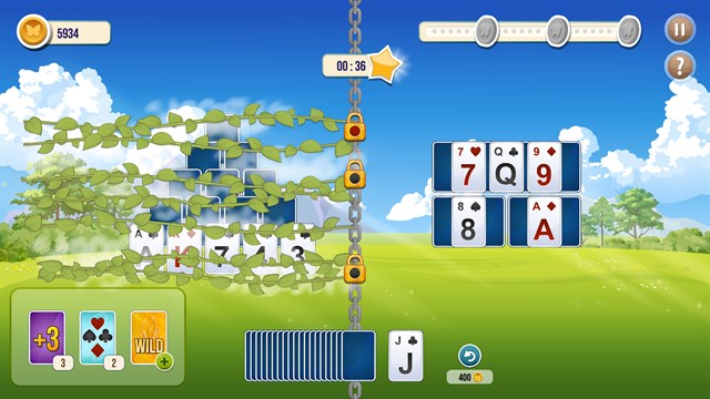 Solitaire TriPeaks Flowers screenshot 1