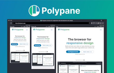 Polypane helper small promo image