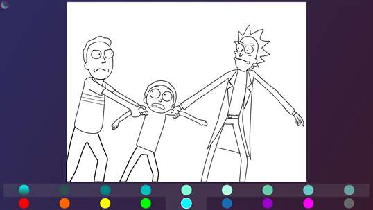 Rick and Morty Paint screenshot 5