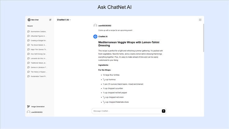 ChatNet AI - PC - (Windows)